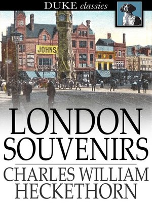 cover image of London Souvenirs